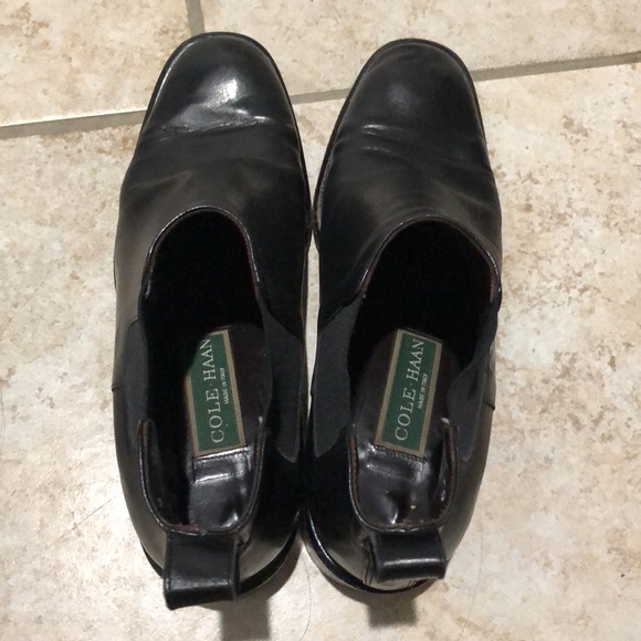 Cole Haan black leather ankle boot - Picture 3 of 4